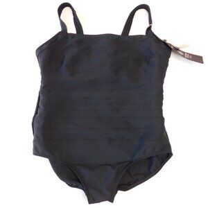 Miraclesuit Square Neck Bandit Tummy Control One Piece Swimsuit | NWT | 22W